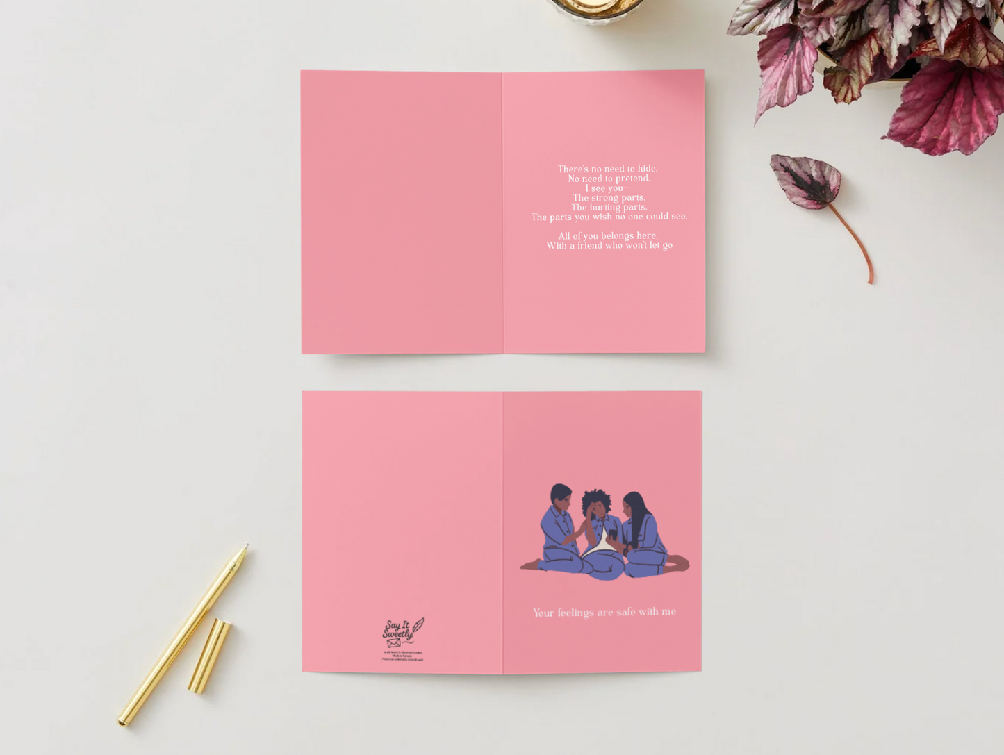 Mental Health Support Card