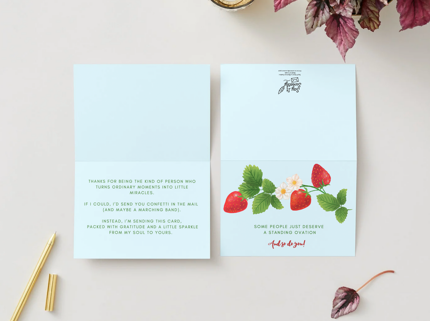 Kudos Card