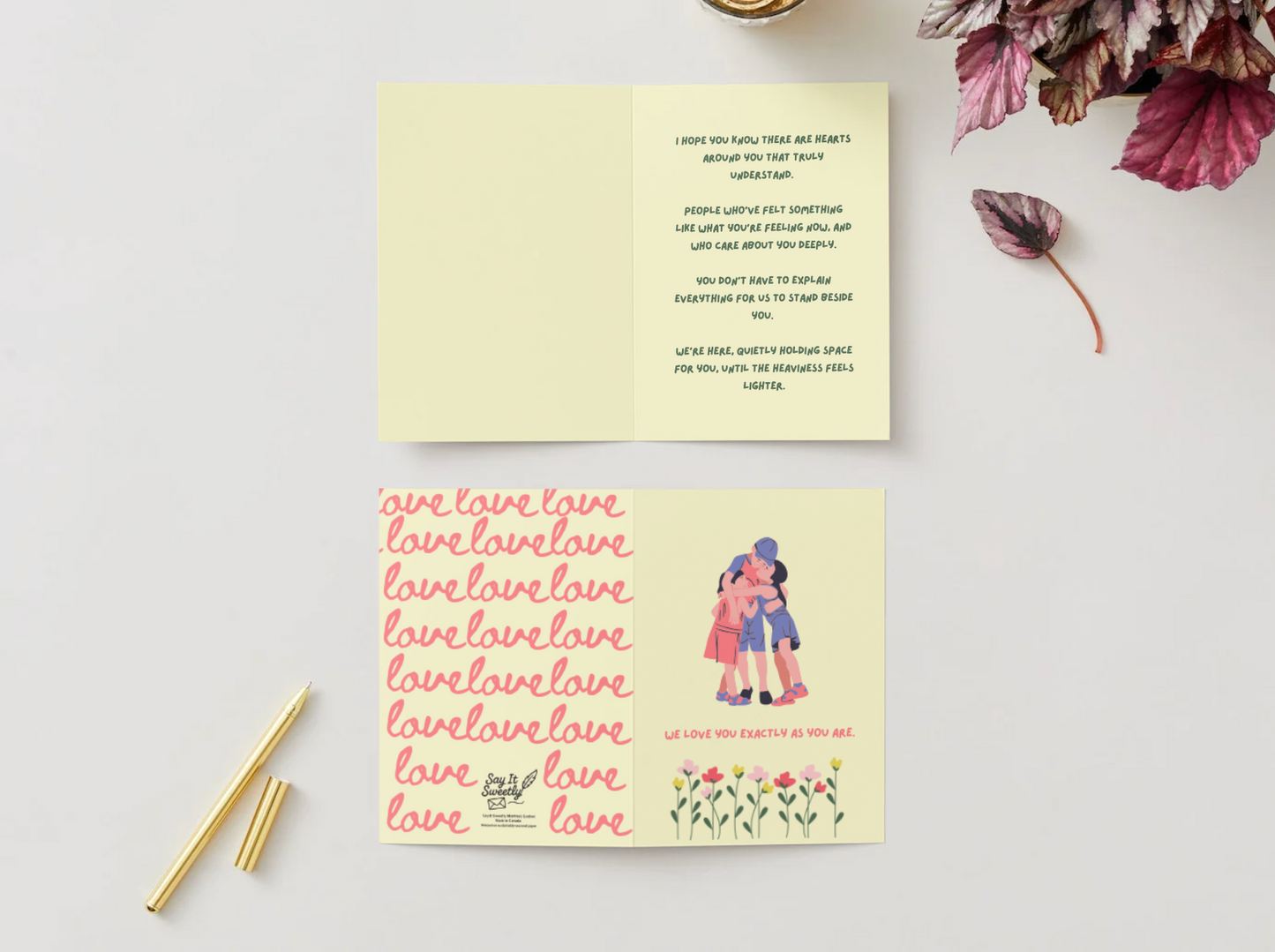 Mental Health Support Card