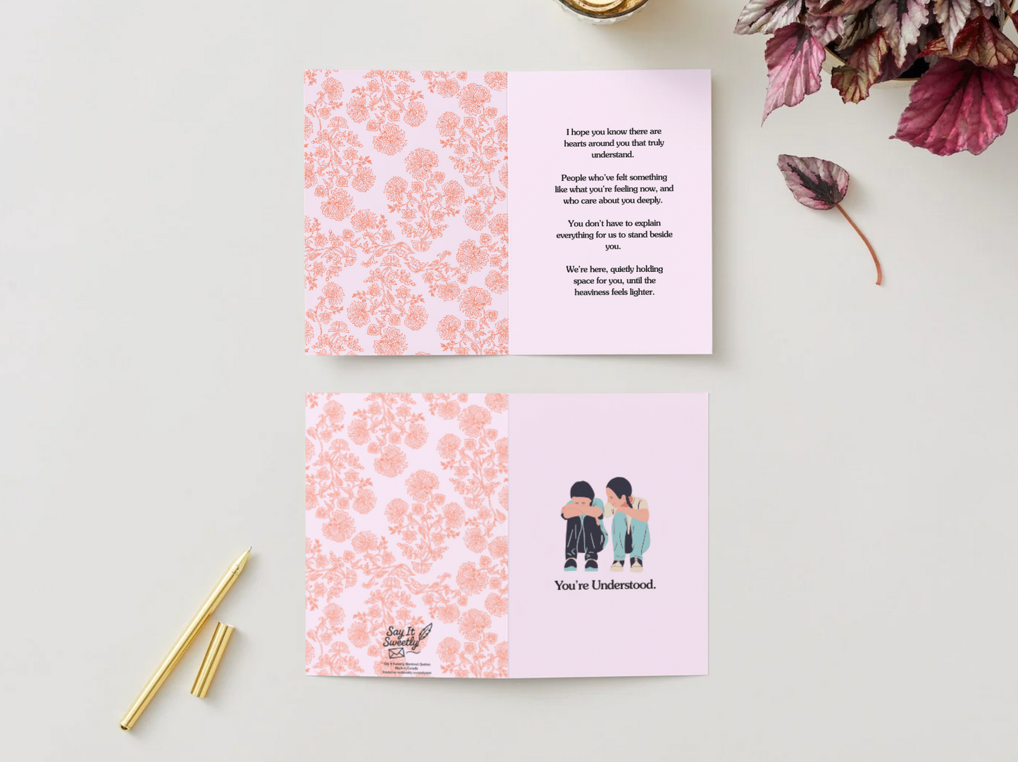 Mental Health Support Card