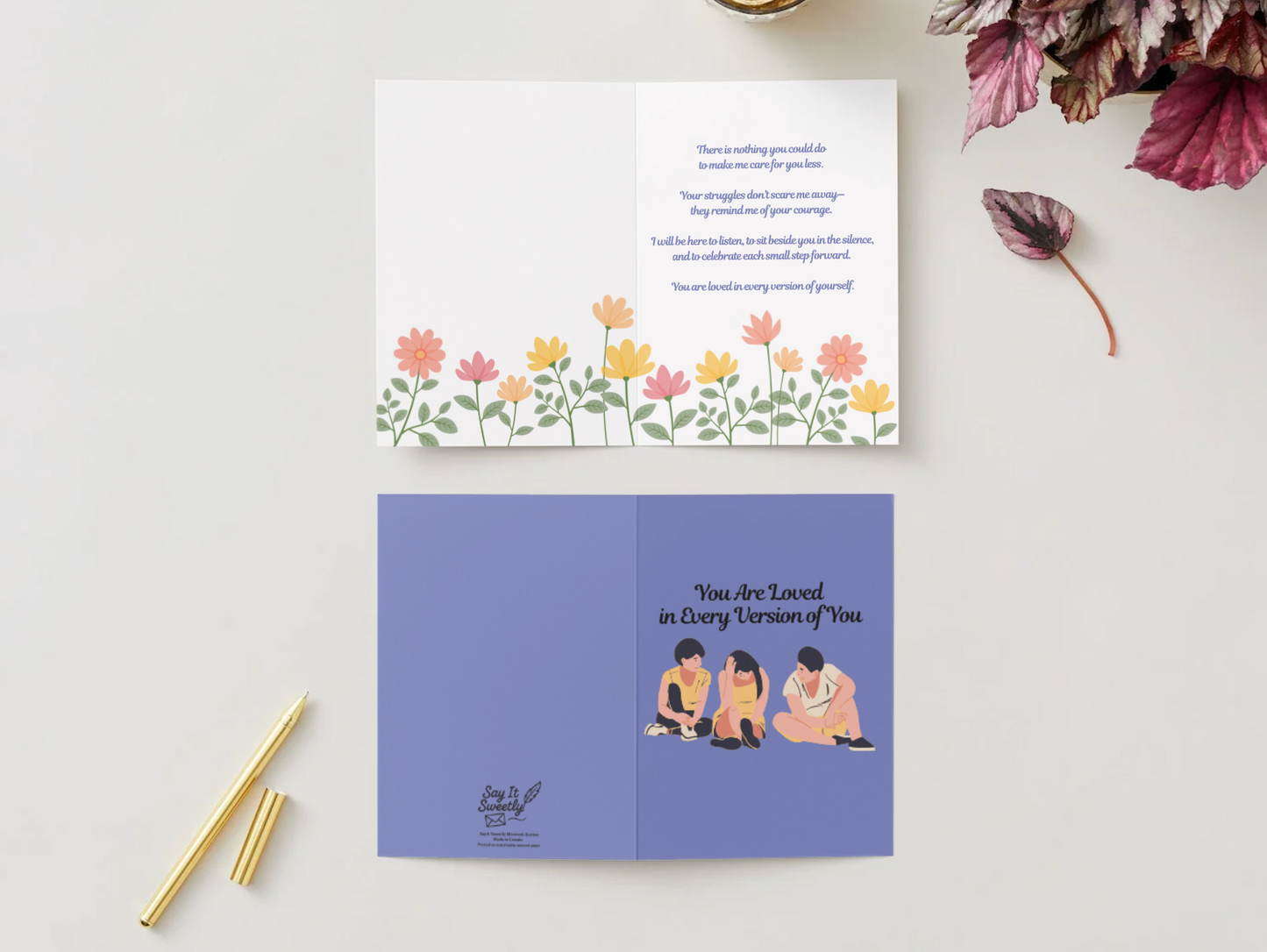 Mental Health Support Card