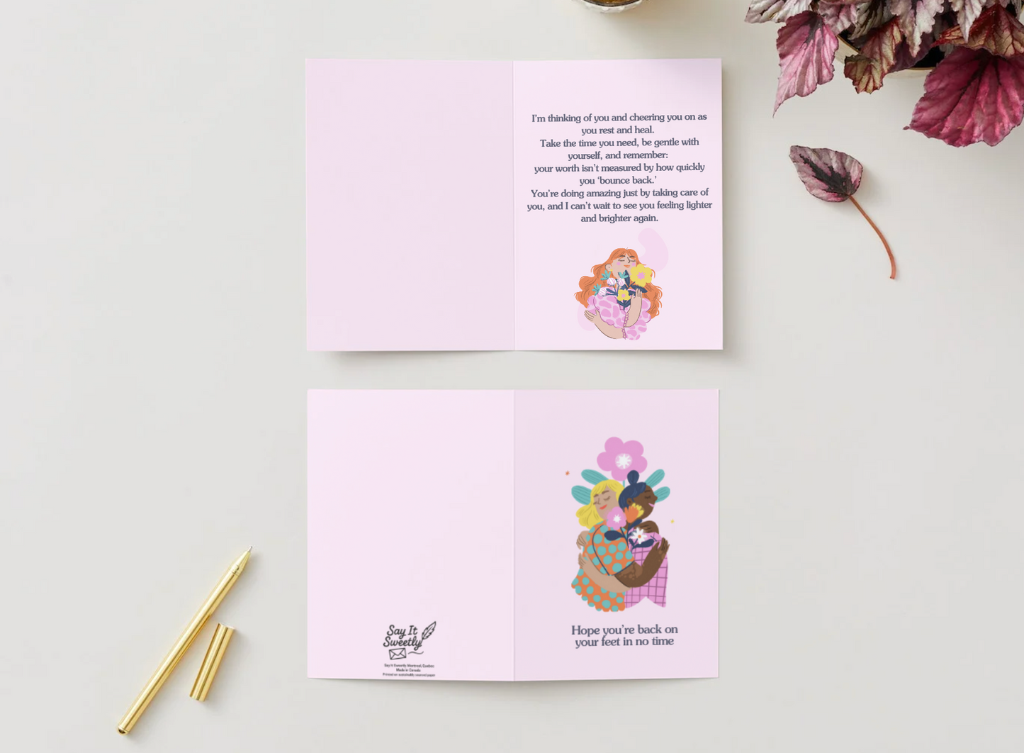 Mental Health Support Card