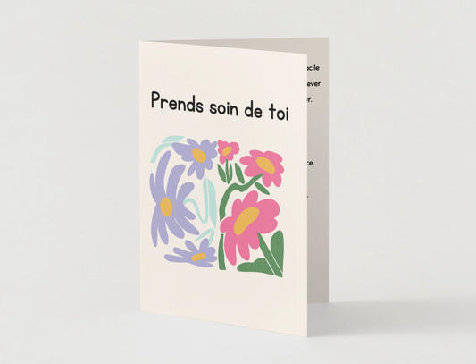 Carte de soutien en santé mentale