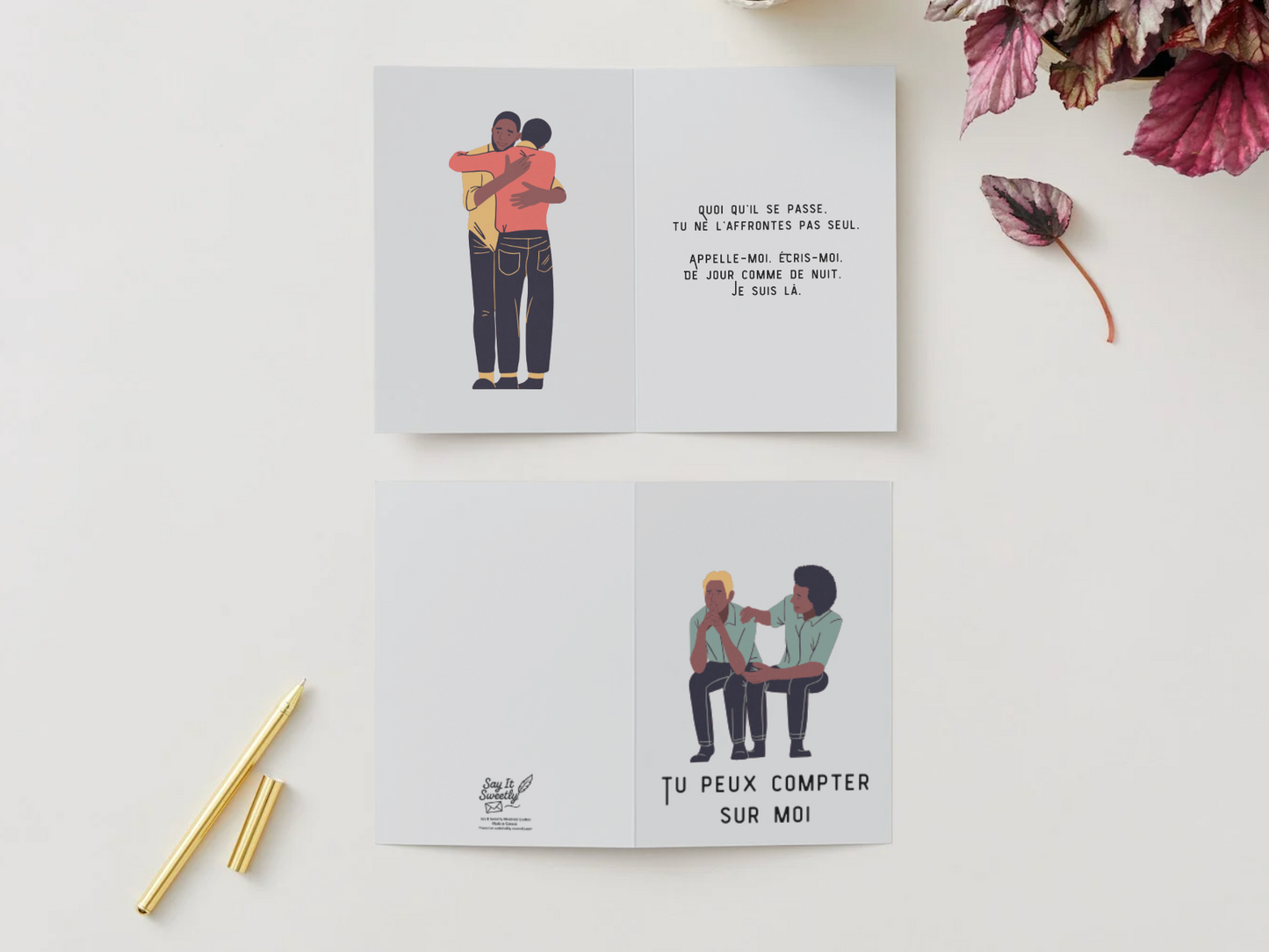 Carte de soutien en santé mentale