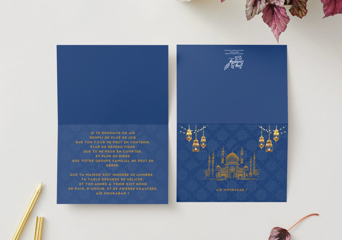 Carte Aïd Moubarak