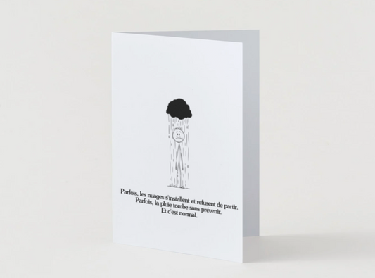 Carte de soutien en santé mentale