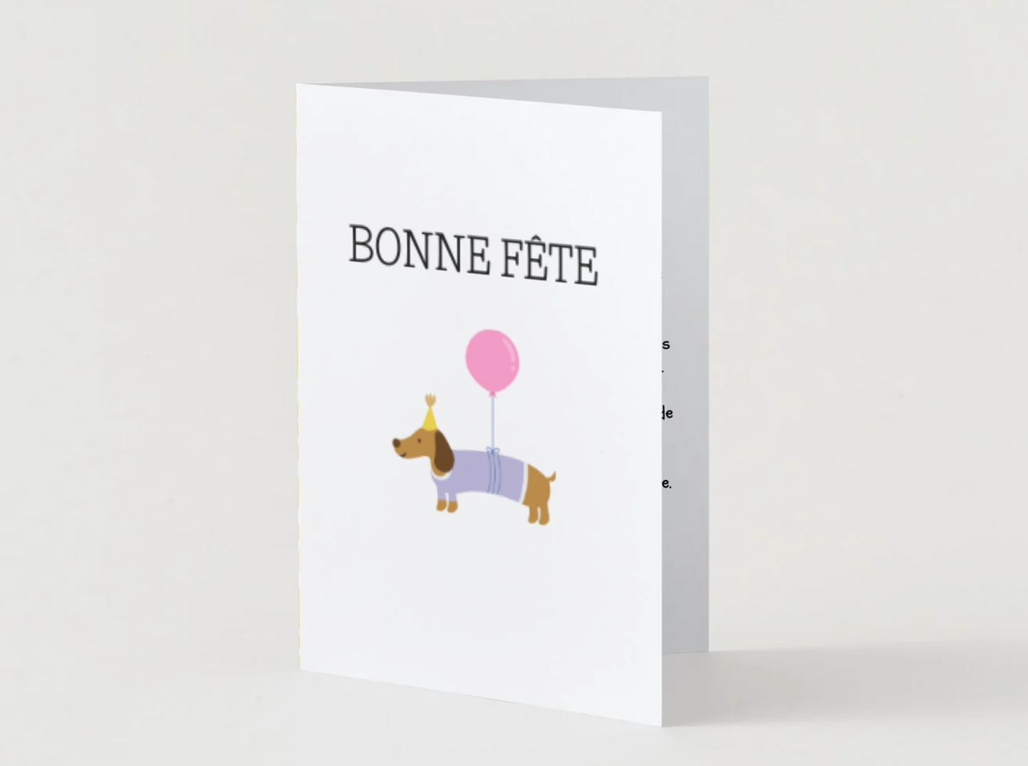 Bonne fête