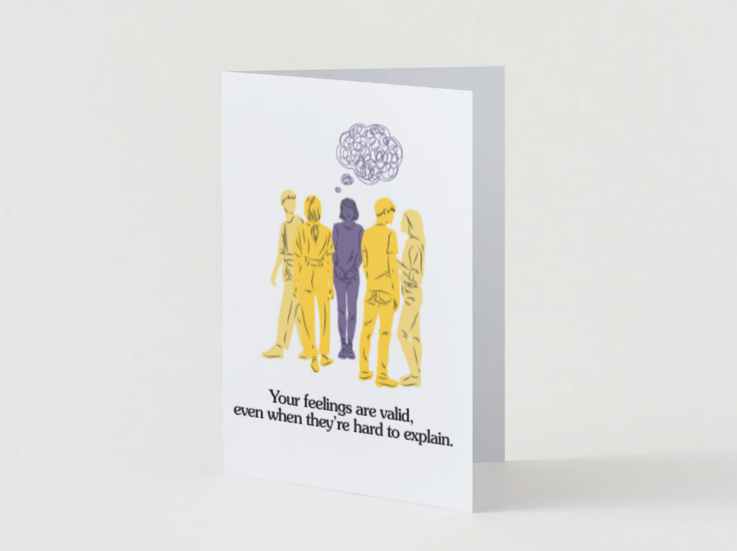 Mental Health Support Card