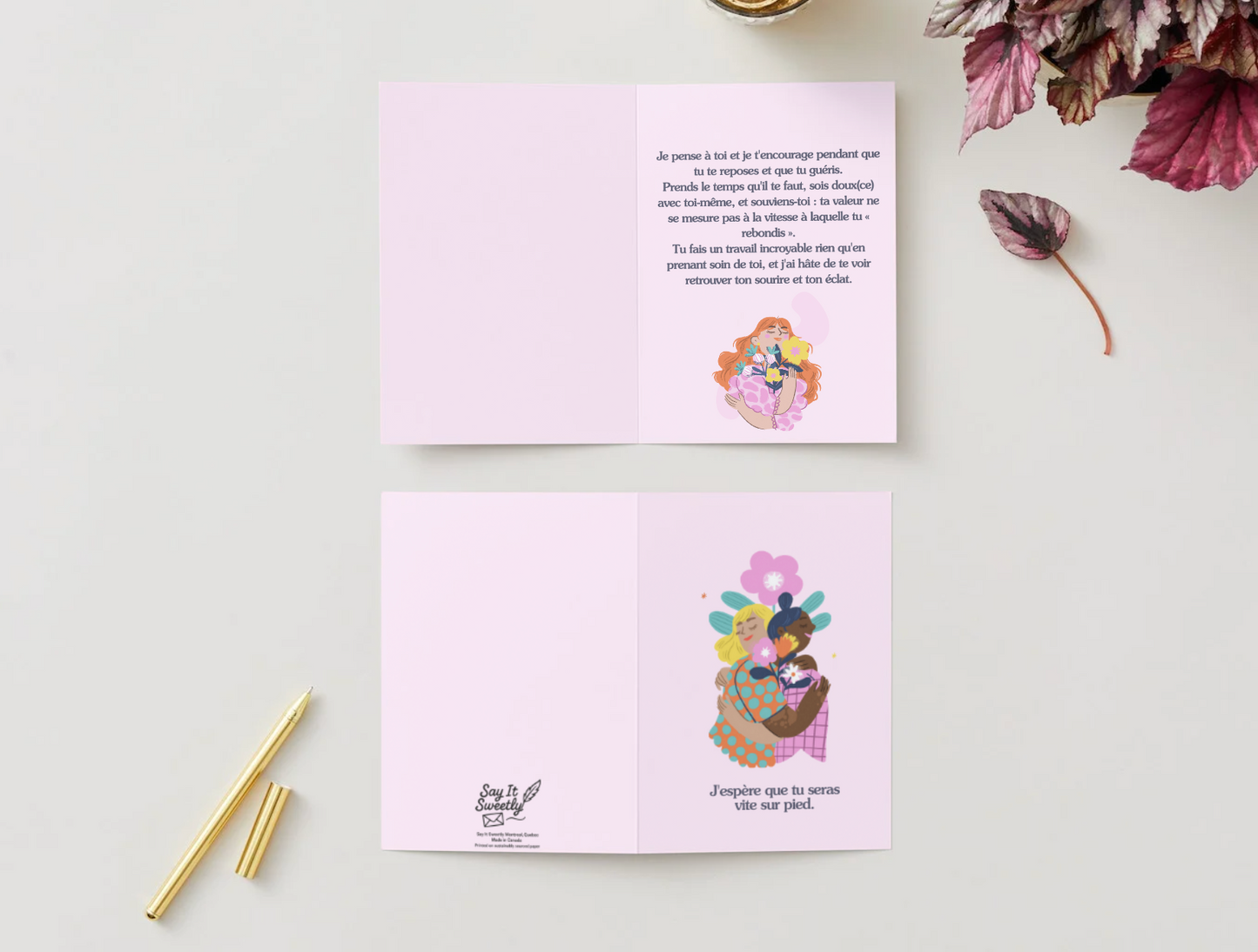 Carte de soutien en santé mentale