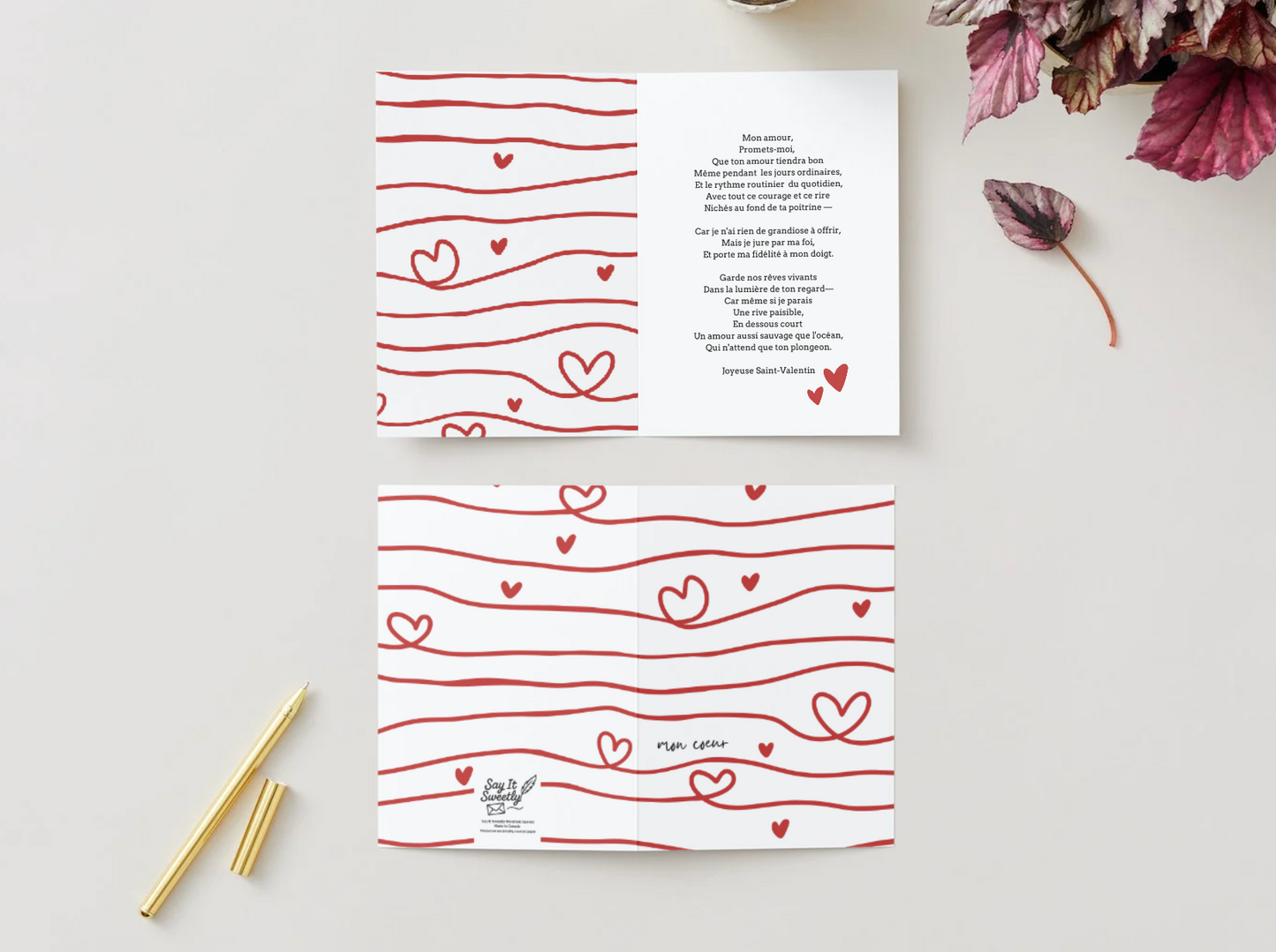 Joyeuse Saint- Valentin