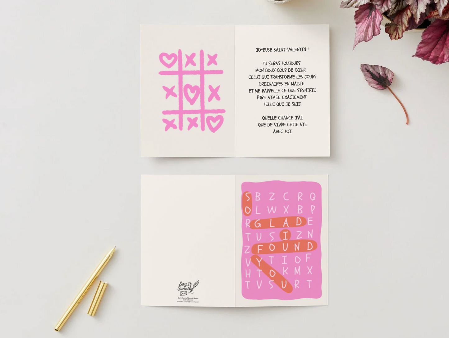 Joyeuse Saint- Valentin