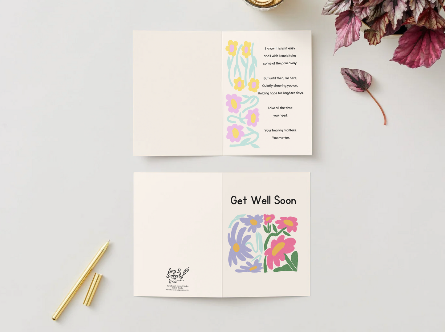 Mental Health Support Card