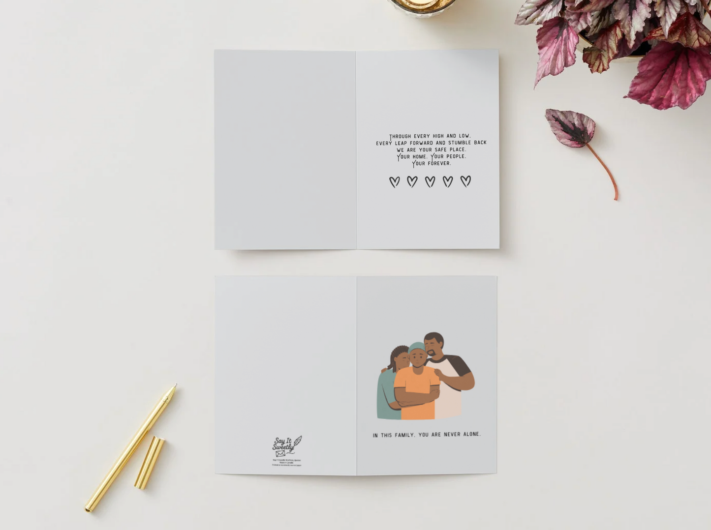 Mental Health Support Card